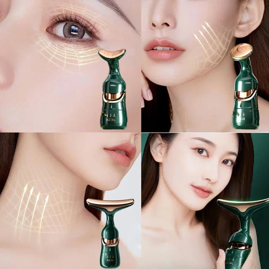 Luxury 3-in-1 EMS Face Lifting & Rejuvenation Device – Sculpt, Tighten & Glow™