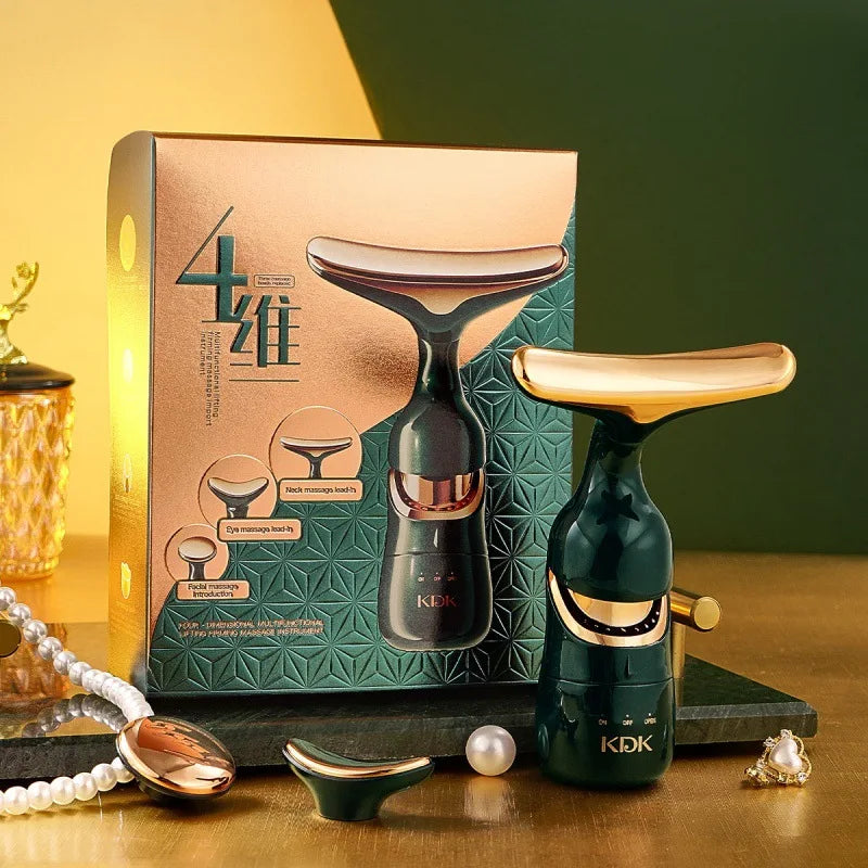 Luxury 3-in-1 EMS Face Lifting & Rejuvenation Device – Sculpt, Tighten & Glow™